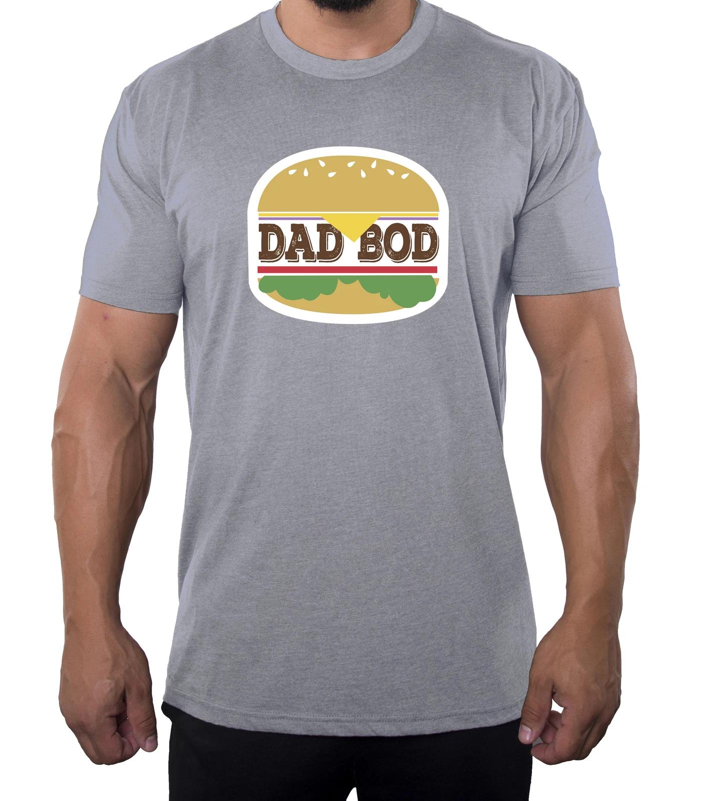 Dad Bods and Burgers T-Shirts, Men s Graphic shirts, Cool Shirt for Dad! 4XL