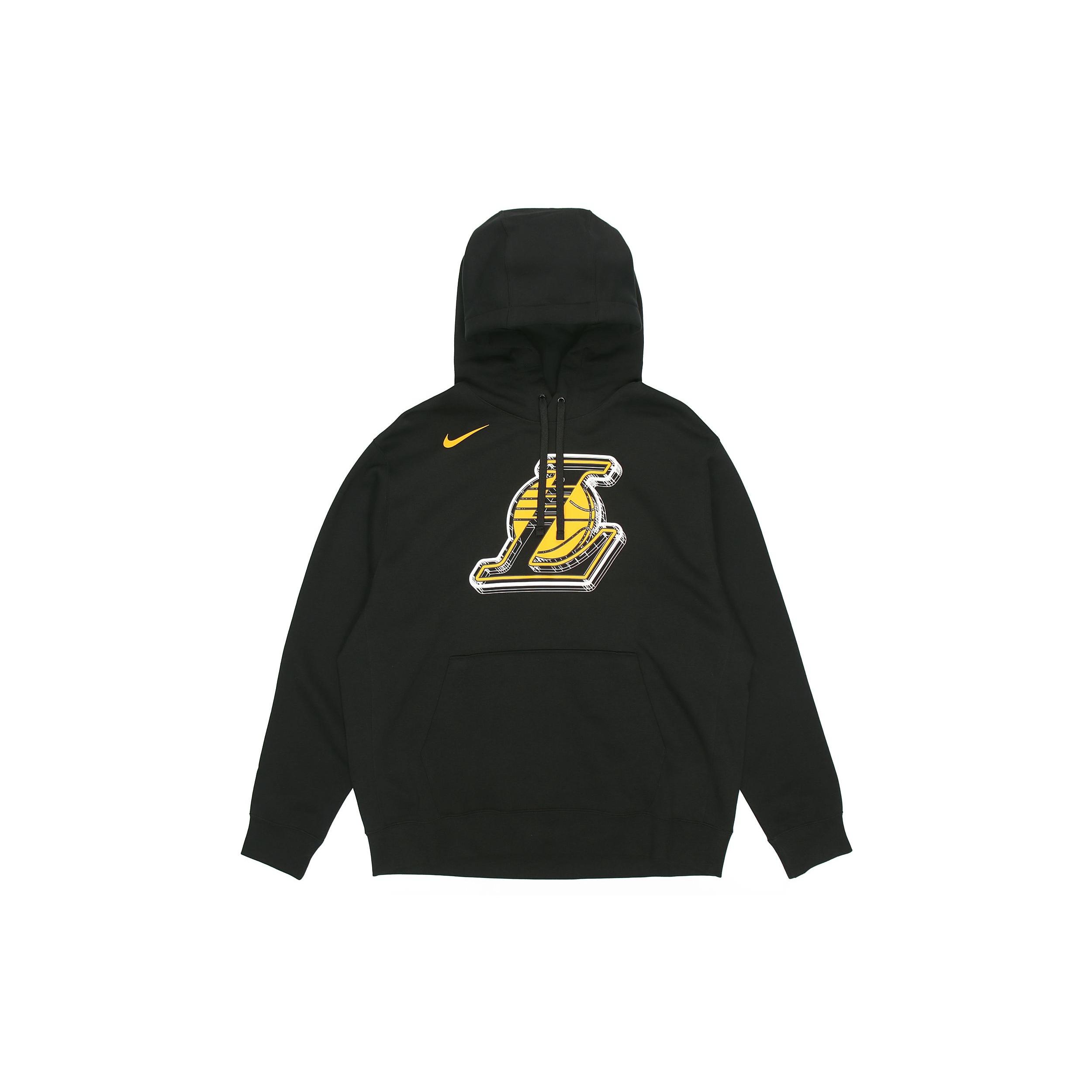 Men s Nike Los Angeles Lakers Lebron James No. 23 NBA Player Long Sleeves Black DN4984-010 M