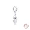 Passar Europa Armband 925 Sterling Silver Prag Karlsbron Dangle Charms Pärlor för kvinnor DIY smyckestillverkning