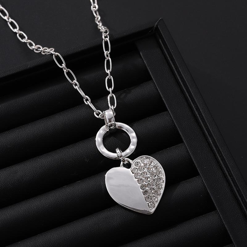 Long Necklace Jewelry Pendant Love Premium Long Women S Fashion Sweater Chain