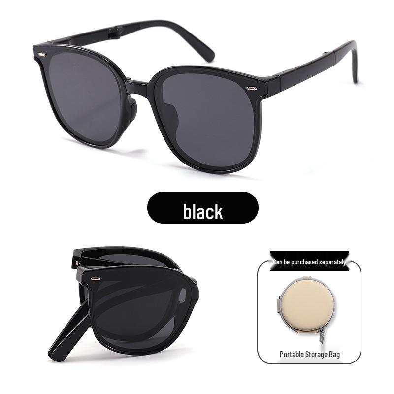 UV Protection Foldable Women's Sunglasses - Lightweight, Fashionable & Compact for Summer