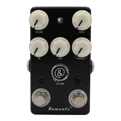 No Brand Demonfx AT-DS Overdrive Distortion Guitar Effects Pedal Black