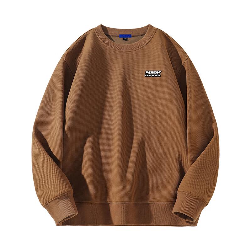 Mark Fairwhale Men's Heavyweight Cool-Grid Oversize Crewneck Sweatshirt