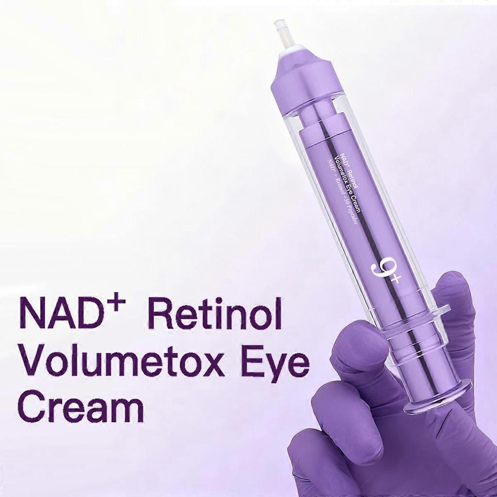 No.9 NAD+ Retinol Volumetox Eye Cream for Firming, Anti Wrinkles & Fine Lines, Remove Dark Circles