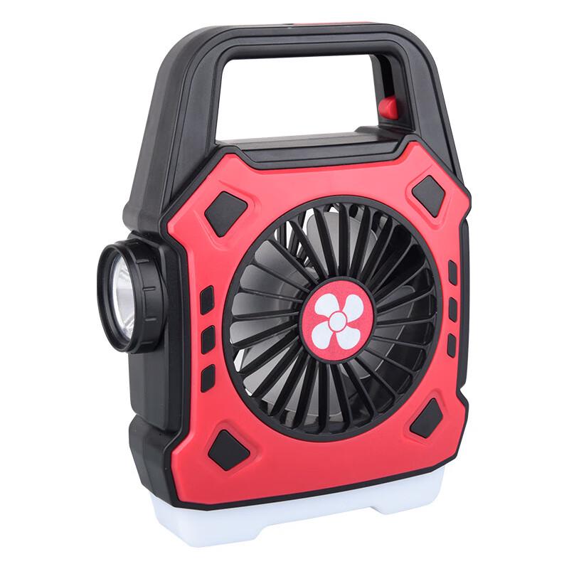 UOSU Portable Rechargeable Camping Fan with LED Light