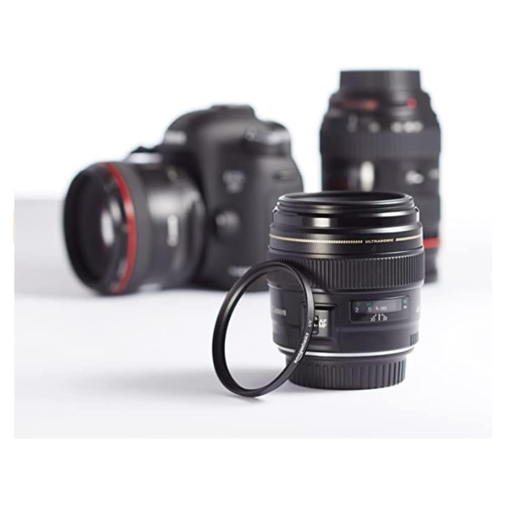 Basics Camera Lens UV Filter 62mm Ultra Slim Protection Ultraviolet Filter for Pentax Smc Pentax-DA 18-270mm F/3.5-6.3 ED SDM Lens