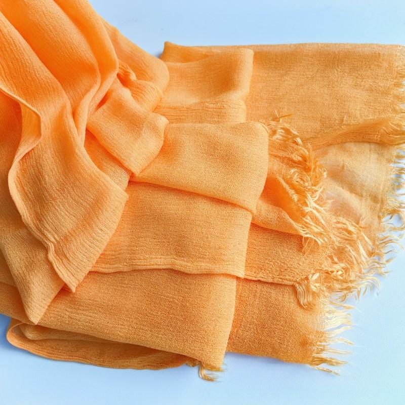 61 Colors Soft Cotton Viscose Scarf Rayon Material Muslim Hijab Mid Eastern Plain Solid Color Headscarf With Tassel