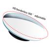 For Car Vehicle Side Blindspot Blind Spot 360 Wide Angle Car Rearview Mirror