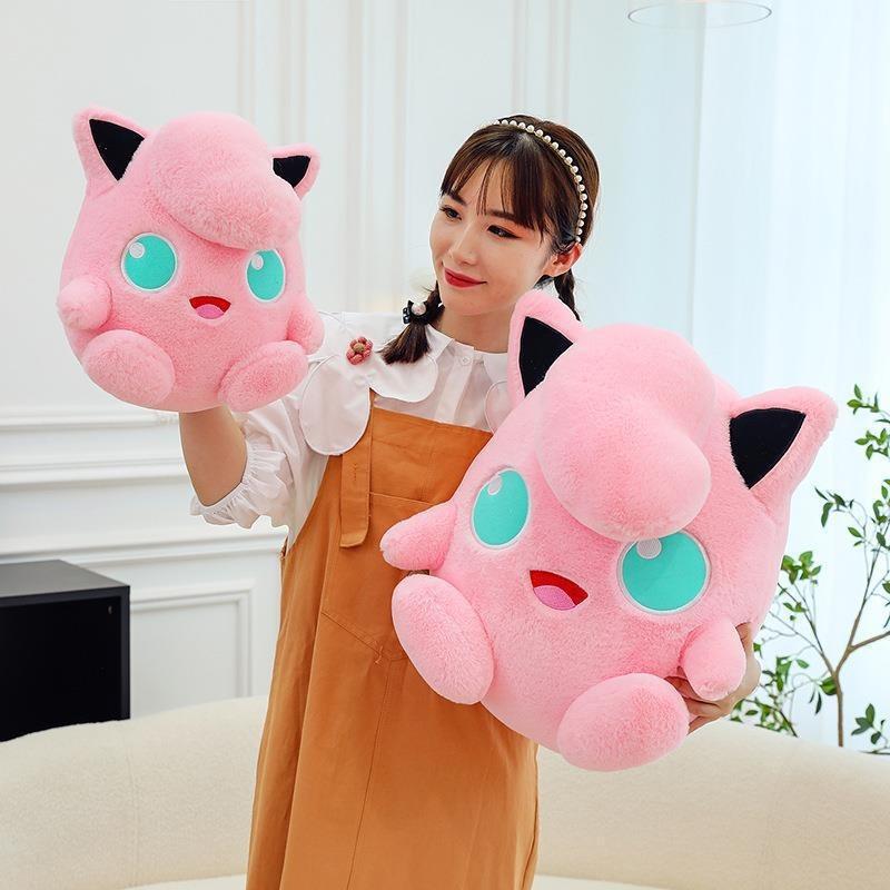 304560Cm Jigglypuff Plushies Kawaii Anime Plush Stuffed Toys Comfortable Soft Doll Throw Pillow Children Holiday Gifts