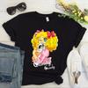 Anime Candy Candy T-shirt Clothes for Women Japanese Manga Short Sleeve Graphic Tee Y2k Kawaii Casual Tops Women's Sumer Clothes