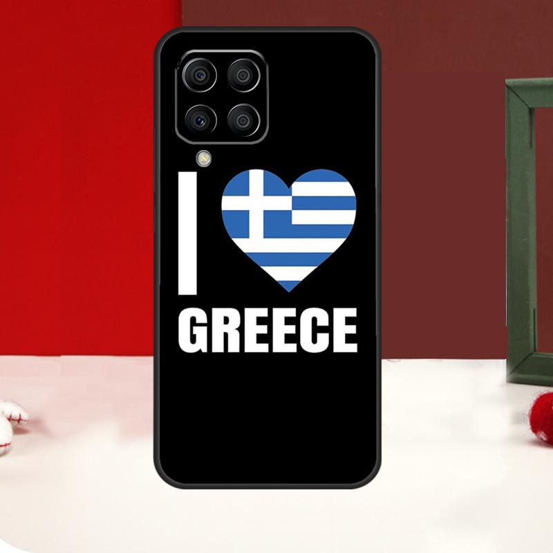 Greece Greek Flag Case For Samsung Galaxy M55 M35 M15 M56 M36 M16 M31 M21 M13 M33 M53 M12 M32 M52 M14 M34 M54