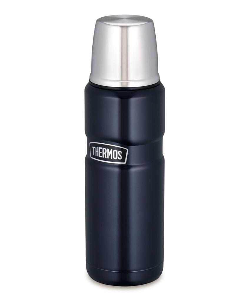 Thermos Outdoor Series Stainless Steel Bottle, 0.47L, Midnight Blue, ROB-002 MDB
