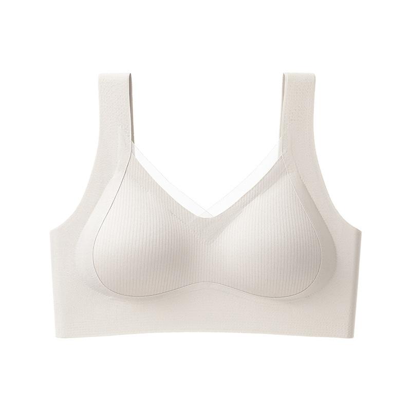 

Lift seamless chest, close secondary breasts to prevent sagging, gather soft support, beautiful back bra cover m 34/75bc (recommended weight 40-50kg ) белый