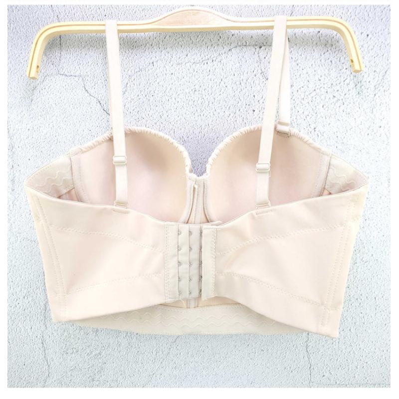 Classic Women Black White Dot Tube Top Corset Bustier Girl Sexy Push Up Vest Bralet Lady Bra Cropped Tops Club Party Lingerie