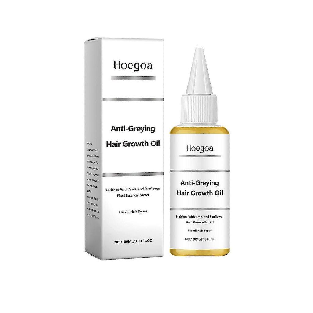 Olio per la Cura dei Capelli Hoegoa Delicato Nutriente Capelli Morbidi Idratante Olio Quotidiano per la Cura dei Capelli
