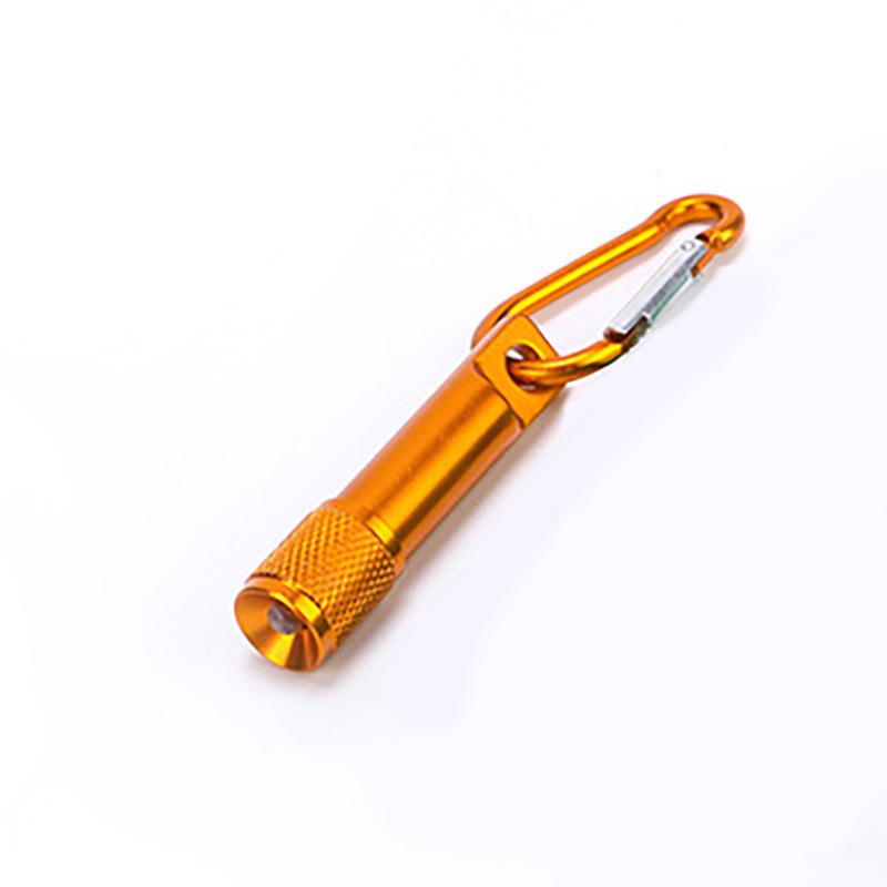 Mini LED Keychain Carabiner Flashlight, Portable Aluminum Alloy