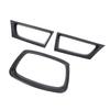 3 PCS Front Grille Overlay Cover Decorative Front Grille Surround Trim Replacement for       9th Generation 2006-2007