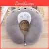 Cartoon Totoro U Shape Pillow For Office Rest Napping With Polyester Fiber Fill