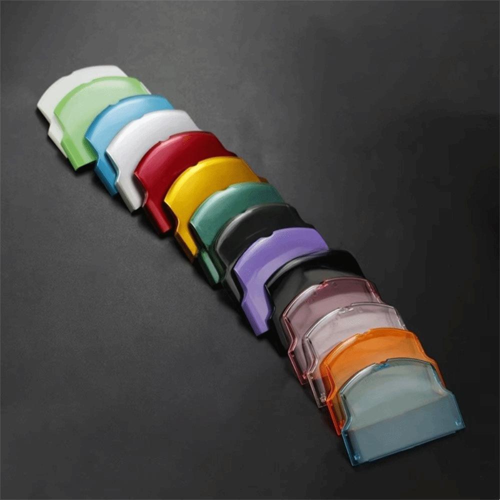 Multicolored Back Cover Case PC Back Door Case Battery Back Cover for PSP3000 Game Machine Repair
