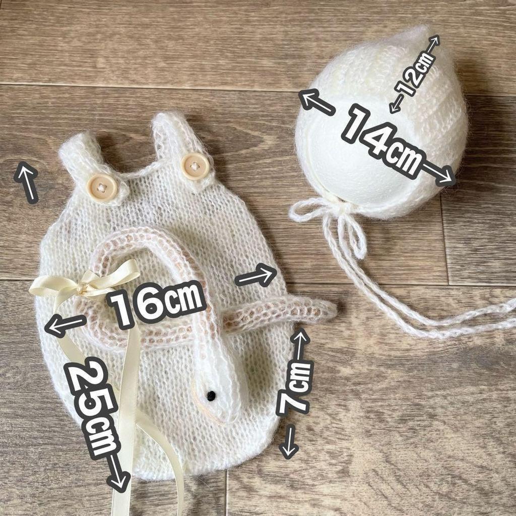 Snake hat overalls stuffed toy Snake Year Newborn Photo Shoot Costume Snake Monthly Photo [NANA's shop] & & (Green)