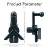 Car Mounted Display Screen Phone Magnetic Holder 360 Degree Freely Rotation Foldable Mount Usded for Car Electric Vehicle