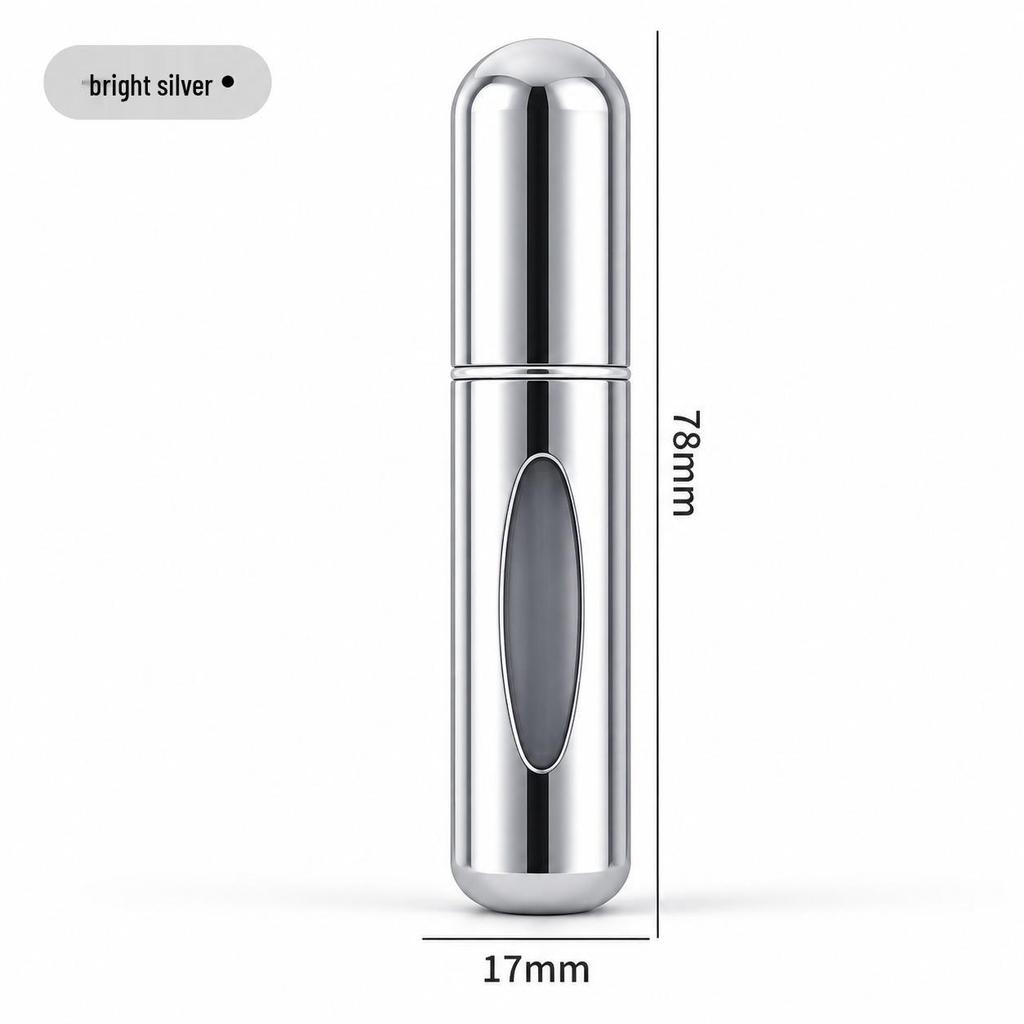 5ml Portable Perfume Refill Bottle with Self-Pump Bottom Fill Design