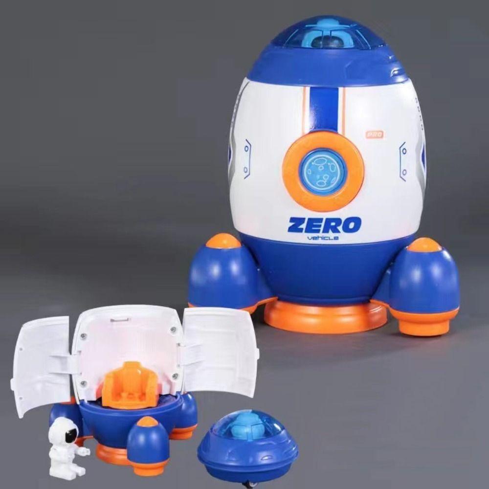 Space Vehicle Rocket Inertia Car Toy Detachable Space Exploration Toys Educational   Boys