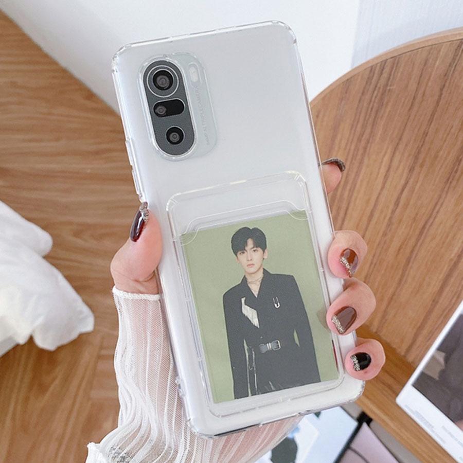 Xiaomi Redmi Note 14 13s 13 12s 12 11s 11 Pro Pro+ Poco X6 X5 X3 NFC 12C 13C 10C 9T 9C S klipem na peněženku, držákem na karty, pouzdro