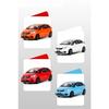 1/32 HONDA Fit GK5 Alloy Car Model Diecast Metal Toy Vehicles Car Model High Simulation Sound and Light Collection Children Gift