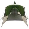 8 Person Teepee Tent with Roof Green 720 x 465 x 295 cm