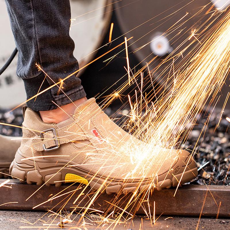 Men Anti scalding welding shoes Insulation 6KV Work Shoes Puncture-Proof Indestructible shoes Protection Boots Safety Shoes