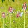 6Pcs Bee Stakes Diamond Painting Kits Animal Diamond Art Garden Decor Kits DIY Crafts Diamond Art Craft Kits for Adults