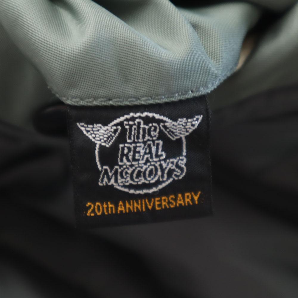 The REAL McCOY'S 50th Anniversary MA-1 Flight jacket S khaki Men's Used