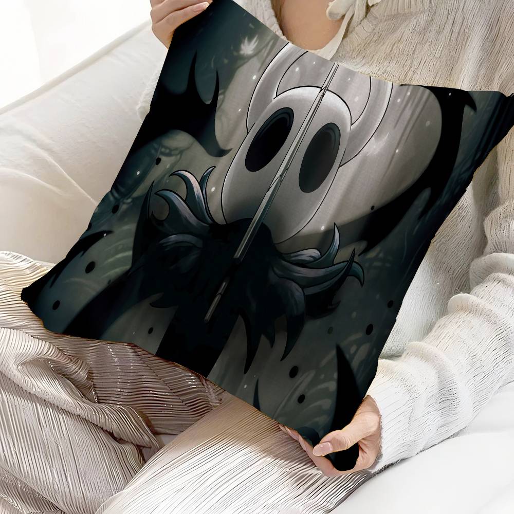 Anime H-Hollow K-Knight Kudde Gåva Hemmakontor Dekoration Sovrum Soffa Bil Kuddfodral 45x45