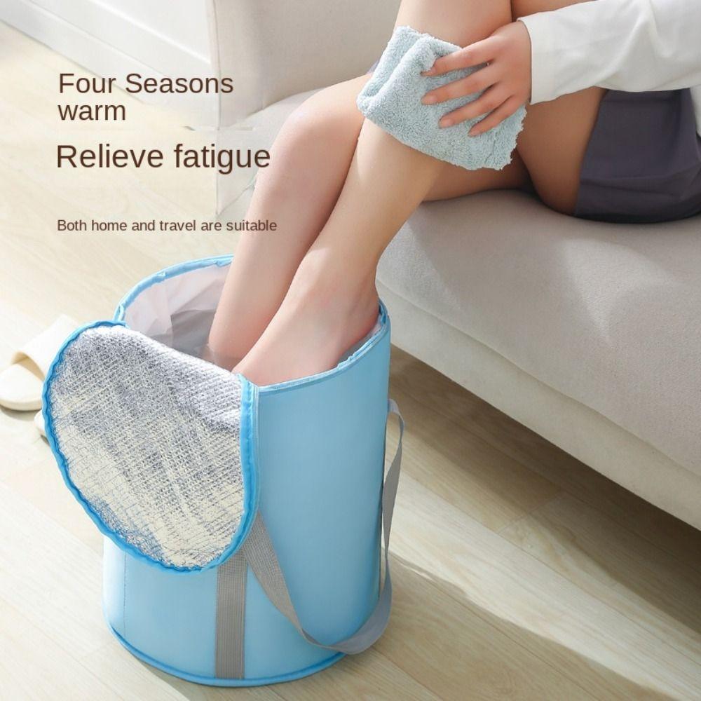 Outdoor Foldable Foot Tub Foldable Portable Bath Bag Portable Washing Tub