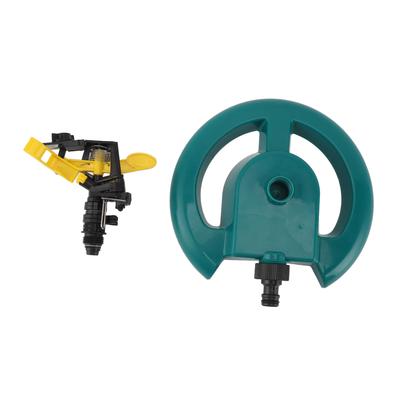 Garden Sprinkler G1 2 Auto Rotation Durable Plastic Easy Installation Widely Used Lawn Sprinkler for Garden Lawn Road