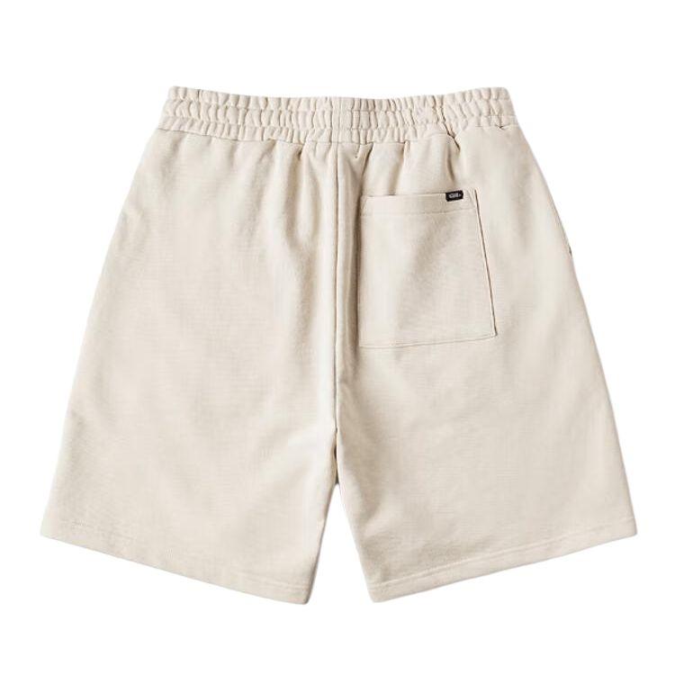 Vans X Artist Collaboration Capybara Fashion Minimalist Lace-Up Comfortable Casual Shorts Unisex Shorts Oatmeal VN000RNT2N1