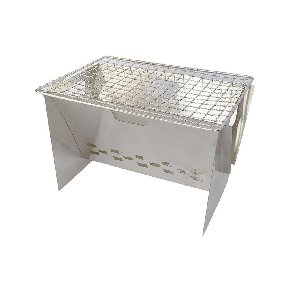 Buy Outdoor Camping Stainless Steel Home Camping Portable Grill Kit