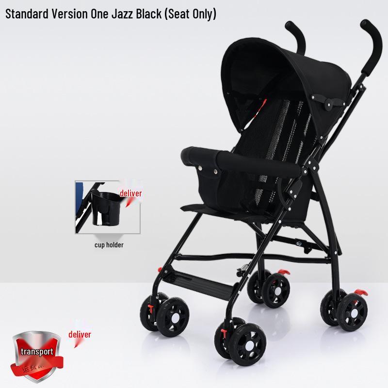 Ультралегкая складная детская коляска для сидения и лежания