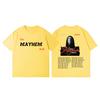 Lady Gaga The Mayhem Ball Tour 2026 Maglietta Uomo Donna Moda Vintage Manica Corta T-shirt Estiva Casual Ampia Cotone