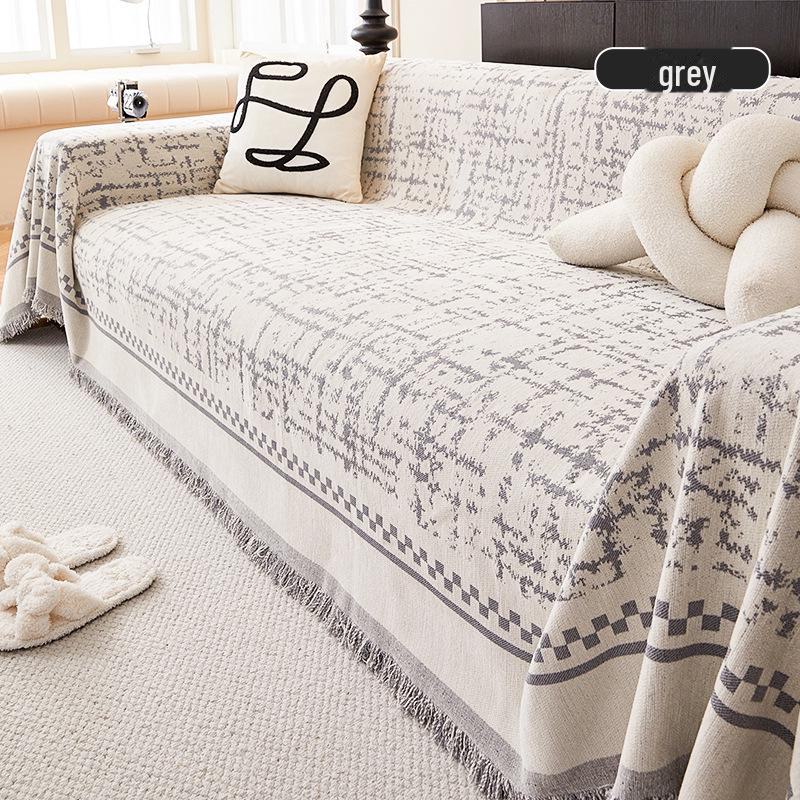 

Чехол для дивана из синели: Универсальные, многоцелевые, стильные полотенца Ins-Style 180*230cm (Double Seat)