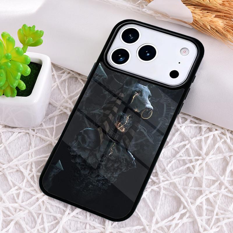 

Anubis Egyptian God Phone Case for iPhone 17 Air 16 15 11 12 14 13 Pro Max Shockproof Cover iPhone 13 Pro