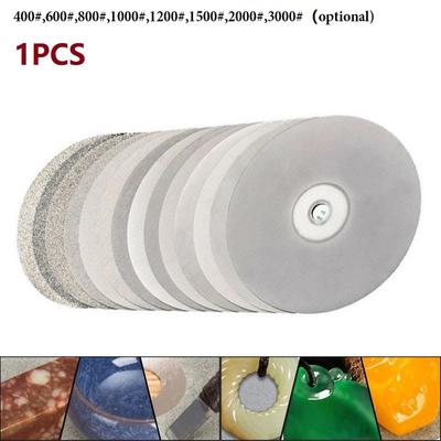 4Inch Grinding Discs 100mm Flat Lap Disk Wheel 400-3000Grit Grinder