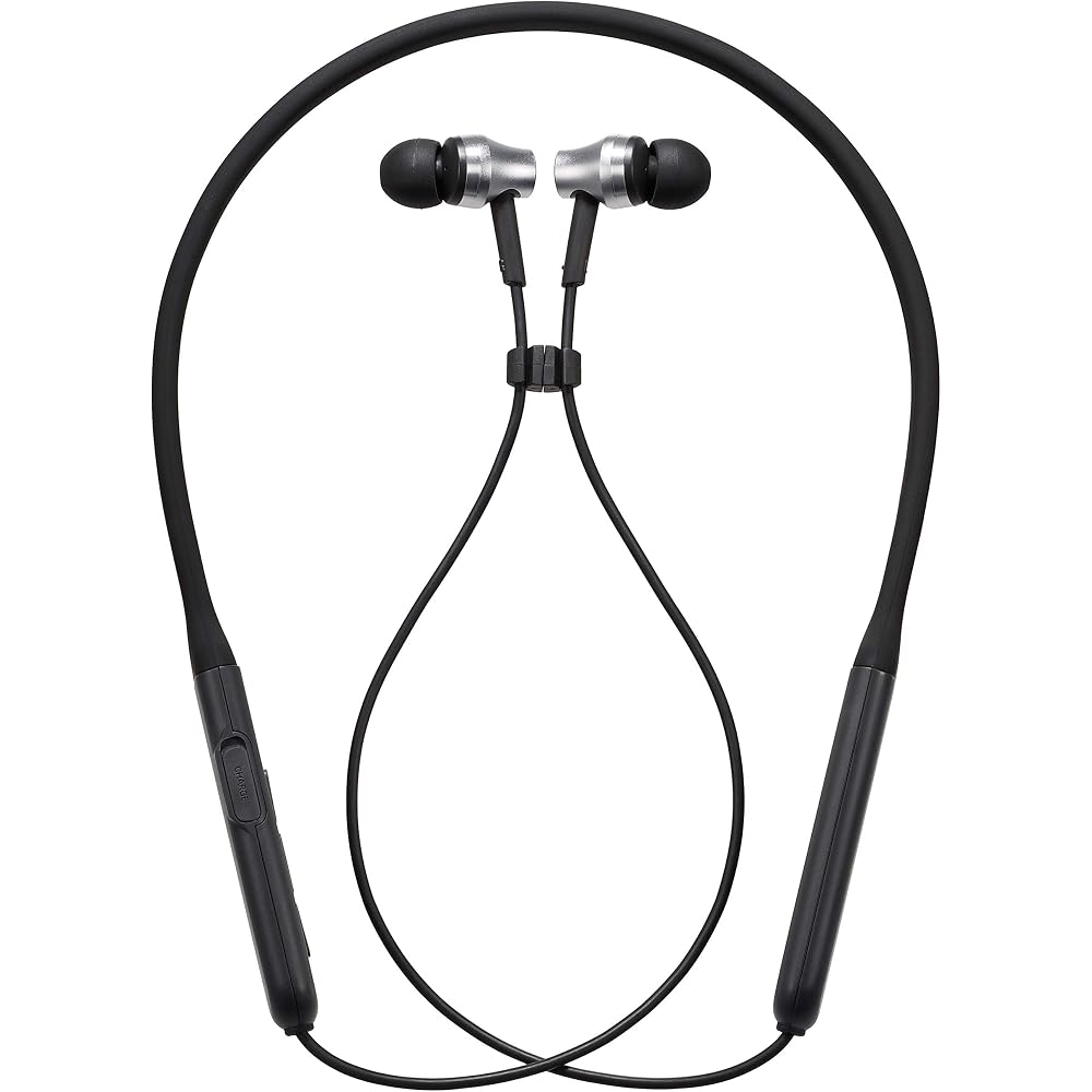 Audio-Technica SoundReality Wireless Earphones Bluetooth with Remote Control/Microphone ATH-CKR700BT