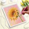 Pearl Painting Kit Sunflower Theme Frameless Handicraft DIY Bedroom Decoration Living Room Wall Art Room Decoration Art Craft Decoration