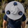 UV Protection Summer Fan Visor Cap Breathable Fishing Bucket Hat Solar Fan Hat  Hiking