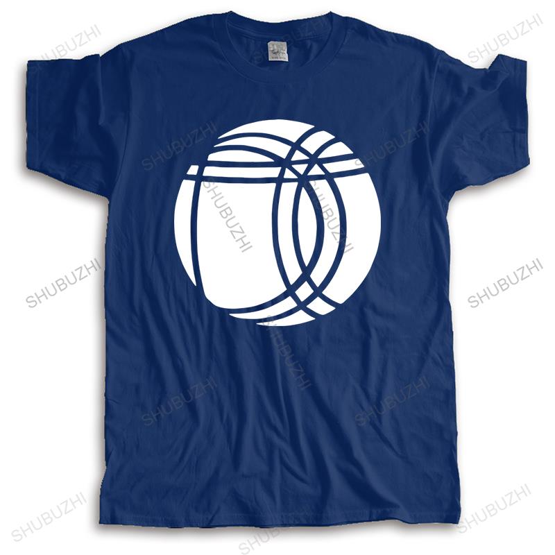 Black Funny Tops For Unisex Tshirt Unisex Cotton Tee Shirt Arrivals Petanque Ball Unisex Printing Loose TShirt Teenagers Cool Tops