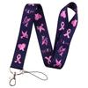 5pcs Support Phone Holder Ribbon Lanyard Neck Strap Quick Release Buckle for Keys and Phones Awareness Accessories