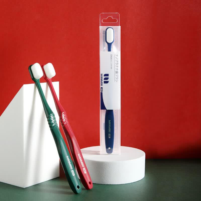 RAOYI Gum-Friendly Soft Bristle Adult Toothbrush