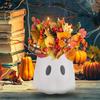 Wiadro z żywicy Ghost Planter Pot Candy Bowl Halloween Flower Wazon Paproć Stojak ekspozycyjny do dekoracji wnętrz i ogrodu